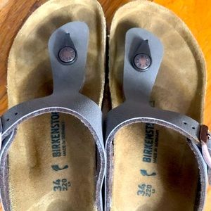 Girls Birkenstock sandals size 3